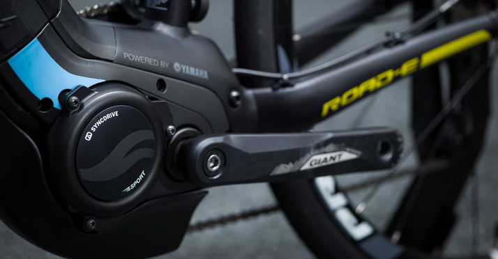 Der SyncDrive Pro wurde von Giant speziell für den Einsatz in e-Mountainbikes abgestimmt