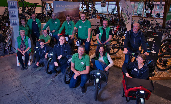Das Team der e-motion e-Bike Welt Ahrensburg