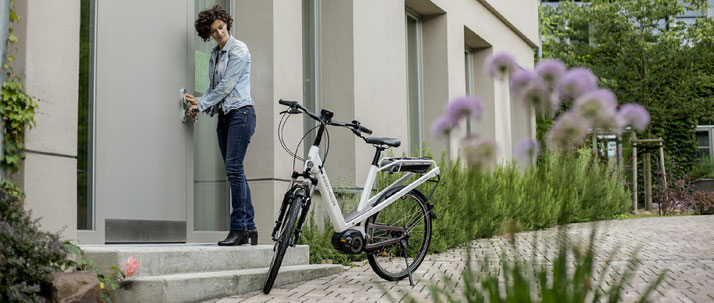 Riese und Müller e-Bikes in der e-motion e-Bike Welt in Düsseldorf probefahren und kaufen