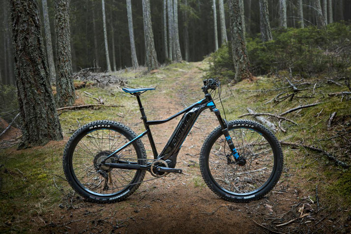 Im Shop in Ahrensburg können Sie alle unterschiedlichen Ausführungen von e-Mountainbikes kennenlernen.