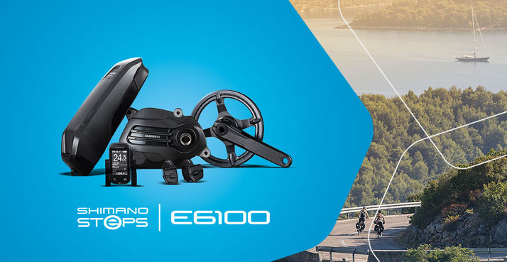 Der Shimano Steps E6100 e-Bike Antrieb für City- und Trekking e-Bikes