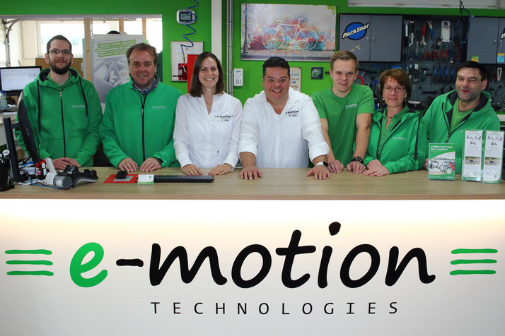 e-Mountainbikes kaufen und Probefahren in der e-motion e-Bike Welt in Lübeck
