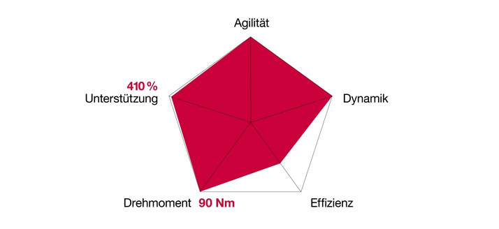 Das Antriebsprofil des Brose Drive S Mag