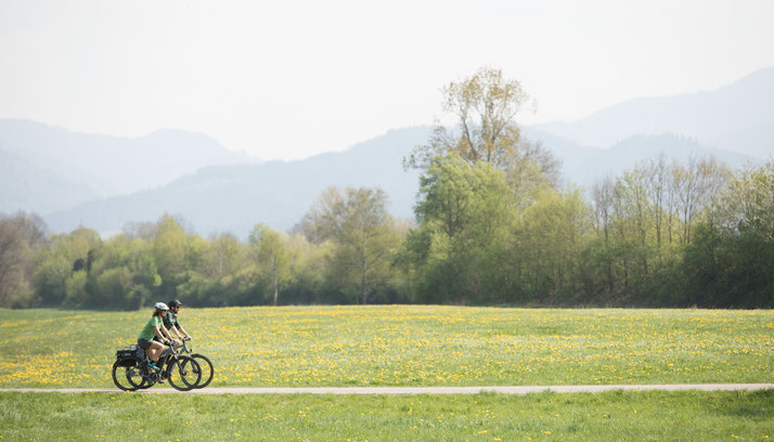 In Berlin-Mitte können Sie auch Trekking e-Bikes für eine geplante Tour mieten.
