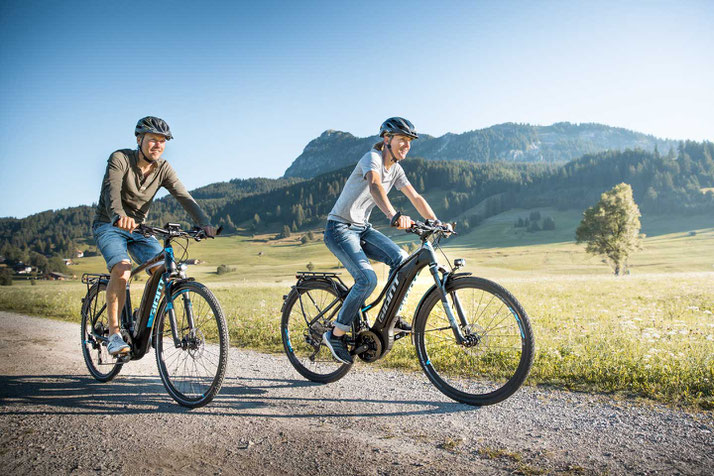 e-Mountainbikes der e-motion e-Bike Welt Bremen