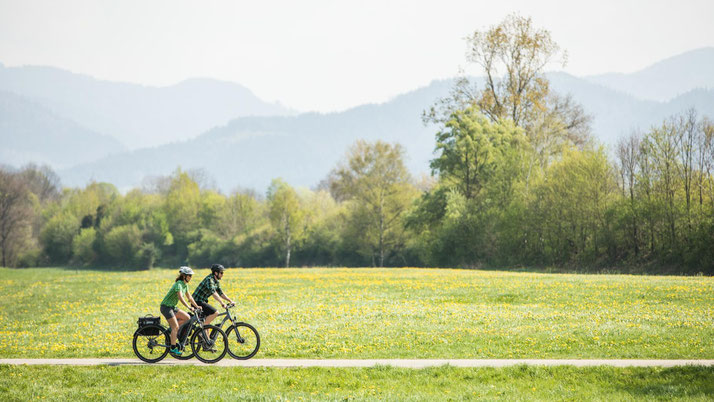 In Hamm können Sie auch Trekking e-Bikes für eine geplante Tour mieten.