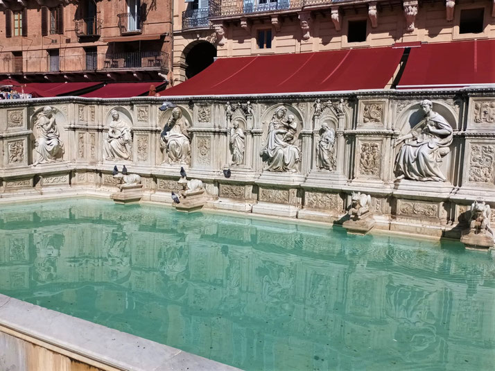 Brunnen in Siena
