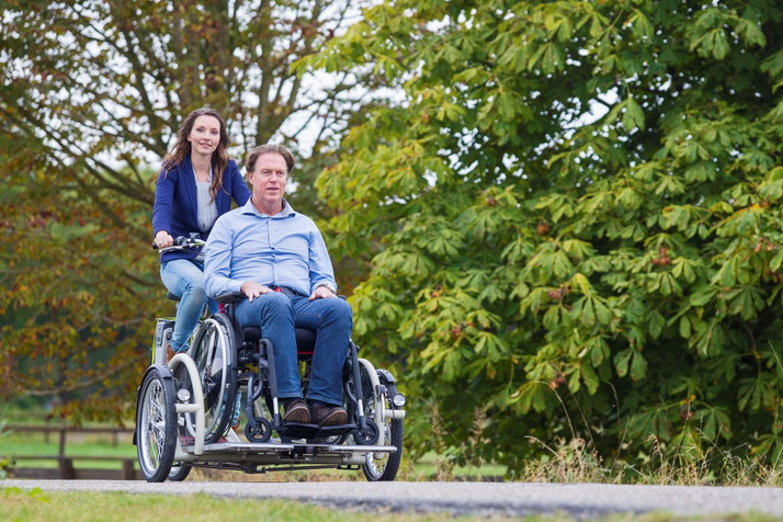 Van Raam Velo Plus 2 - Das Dreirad mit eigenem Rollstuhl