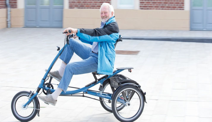 Dreirad und Elektrodreiräder für Senioren