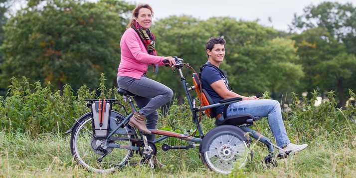 Van Raam O-Pair - Das einzigartige Rollstuhlfahrrad / Rollfiets