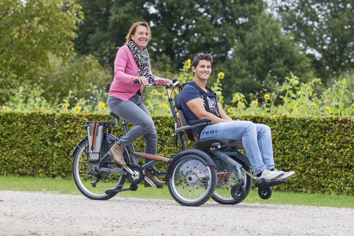 Rollfiets Rollstuhlrad - Dreiräder vom Experten aus der Schweiz