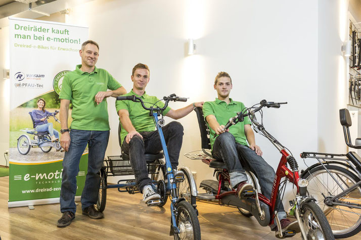 Das Team des Dreirad Zentrums Braunschweig