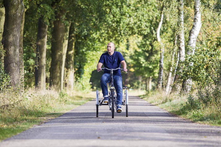 Van Raam EasyGo Scooter-Dreirad Elektro-Dreirad in Freiburg Süd Beratung, Probefahrt und kaufen