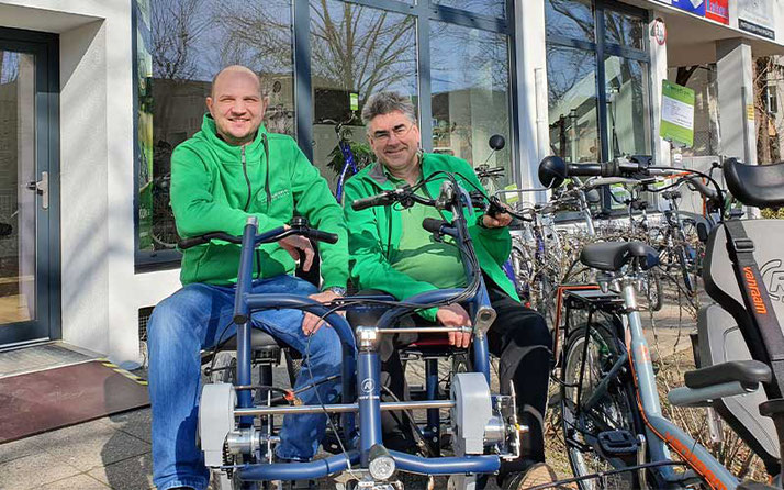 Dreirad Zentrum Berlin, kostenlose Probefahrten und kompetente Beratung