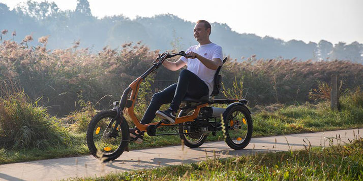 Van Raam Easy Rider Sessel-Dreirad Elektro-Dreirad