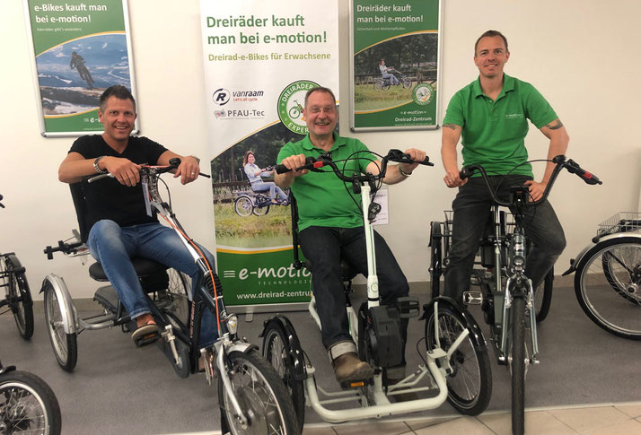 Ihr Team vom Dreirad-Zentrum in Wien - Österreich