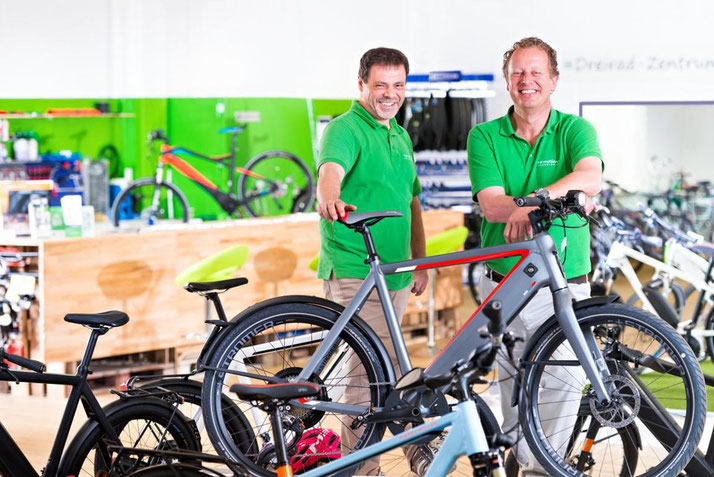 Das Team des Dreirad Zentrums in Bielefeld