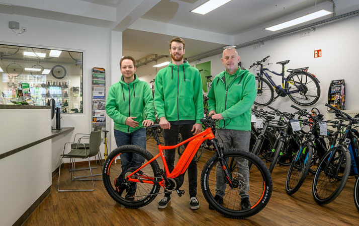 Das Team des Dreirad Zentrums in Bochum
