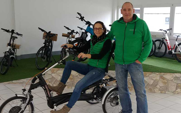 Jörg aus dem Dreirad Zentrum Merzig
