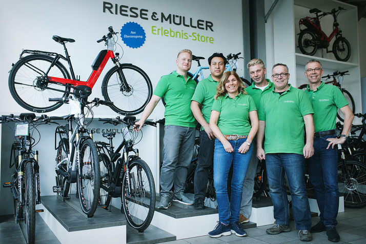 Das Team des Dreirad Zentrums Düsseldorf