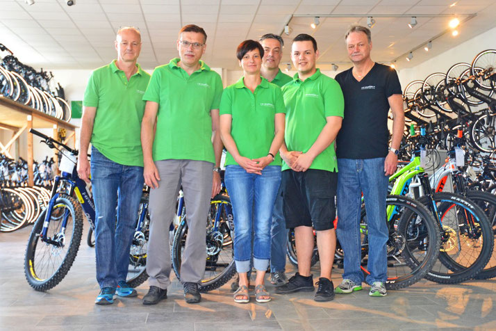 Das Team des Dreirad-Zentrums Würzburg