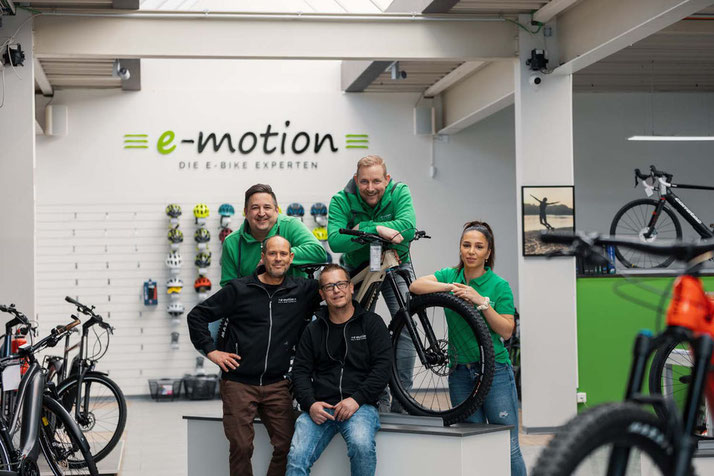 Das Team des Dreirad-Zentrums Olpe