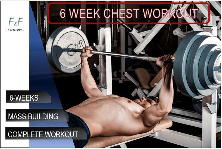 Build A Bigger Chest Complete 6 Week Workout Plan Food Fitness Chest workout is part of a series of apps designed to train certain areas of the body thanks to specific workouts lasting an average of ten minutes that you can do at home, in the park or at the gym. build a bigger chest complete 6 week
