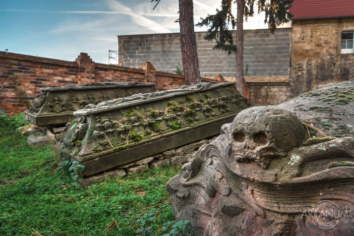 Baroque Graveyard in Obhausen, Germany