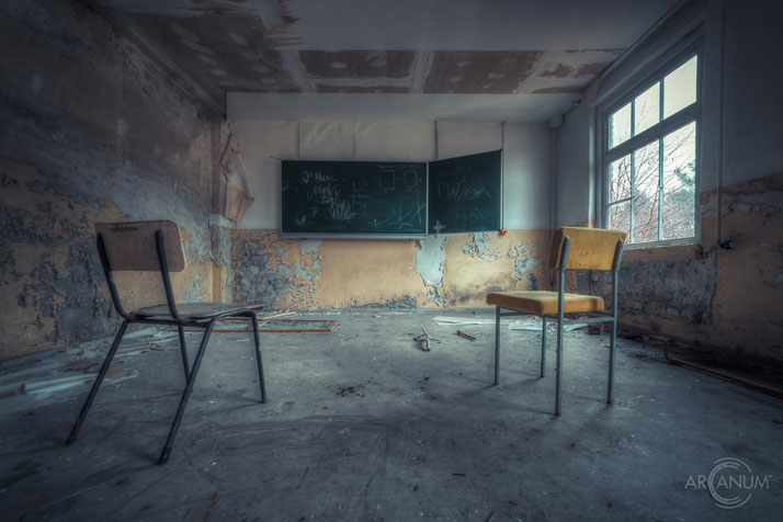 Abandoned company of the East German Border Troops (Grenztruppen)