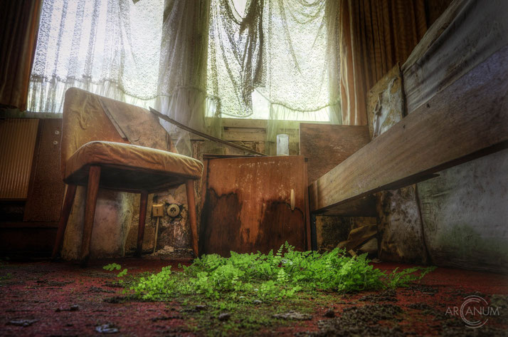 Decay in an abandoned recreation home...