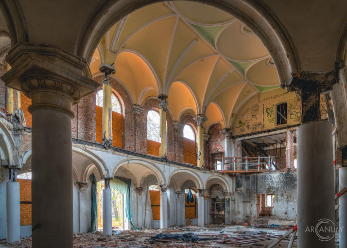 Abandoned former Bath House in Germany