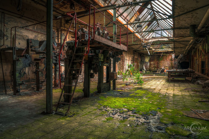 Abandoned Linoleum Factory in Germany