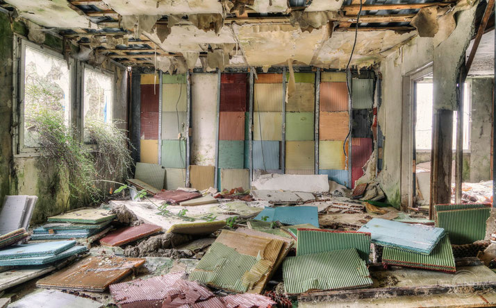 Abandoned recreation home in Eastern Germany