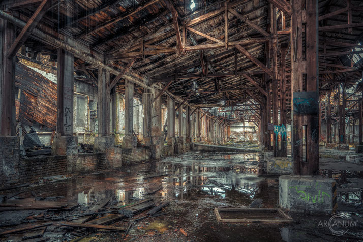 Brass Factory in Eastern Germany / Industrial Ruin