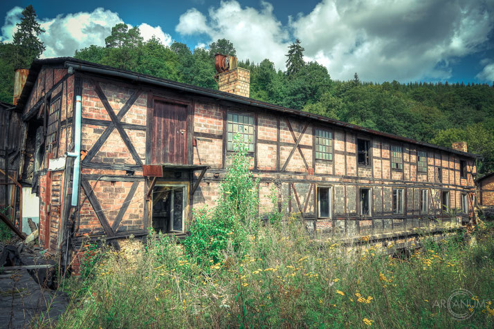 350 year old ironworks in Germany