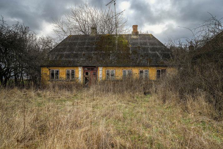 Small abandoned house in Denmark