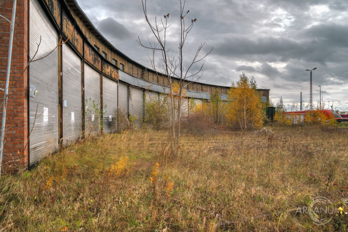 Abandoned Railway Depot in Merseburg, Germany