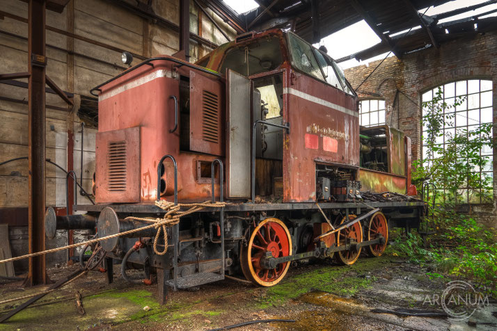 Abandoned Railyard in Denmark