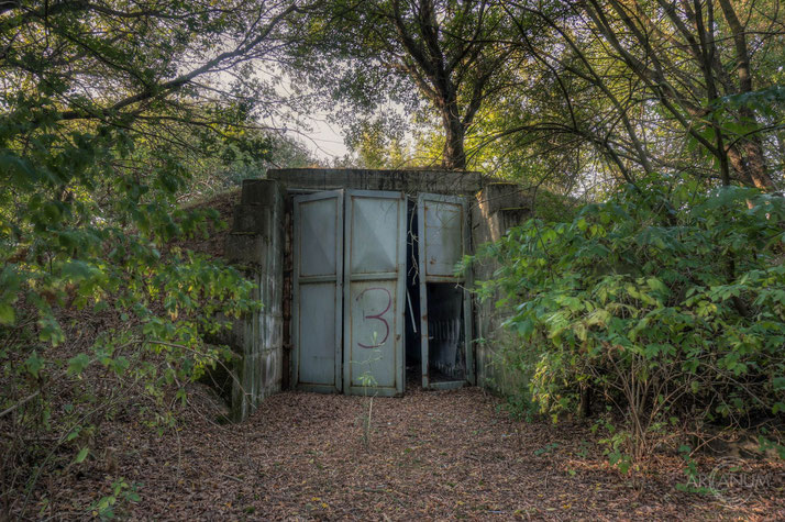 Anti-Aircraft Command Post in East Germany