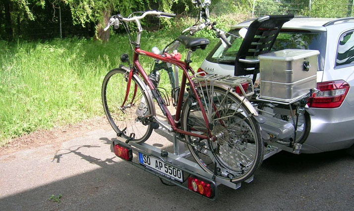Dreirad Heckträger für's Auto