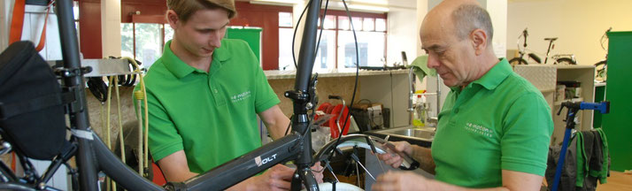 e-Bike Service, Reparatur und Werkstatt