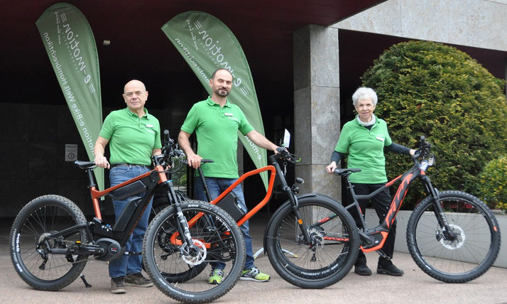 Im Shop in Hombrechtikon können Sie sich viele verschiedene City e-Bikes ansehen