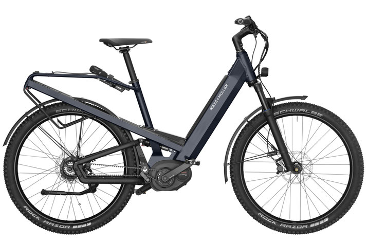 Riese & Müller Homage GX Rohloff 2019 e-Bike - deepsea blue metallic