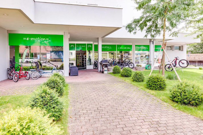 Im Shop in Olten können Sie sich viele verschiedene City e-Bikes ansehen