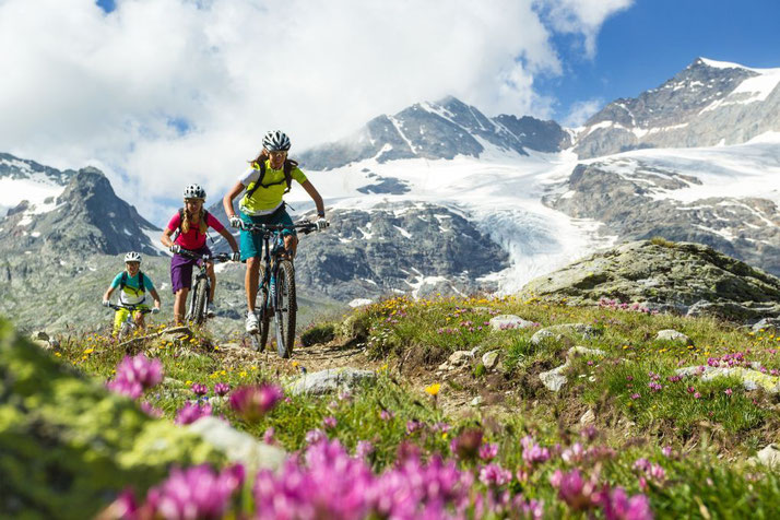 Exklusive e-Bike Reise Transalp Classic mit e-motion emountainbikereisen.ch buchen