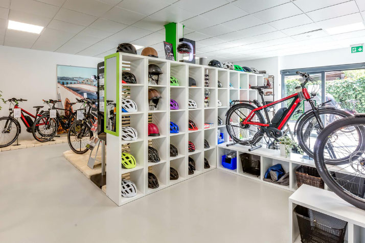 e-Bike Zubehör in der e-motion e-Bike Welt Aarau-Ost ausprobieren und kaufen