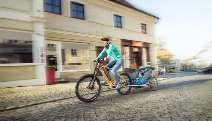 Den e-Bike Antrieb TQ HPR 120S gibt es für normale Pedelecs und Speed-Pedelecs
