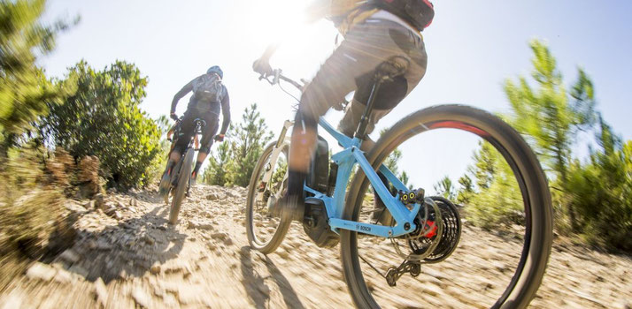 Der e-MTB Modus ist neu beim Bosch Performance CX e-Bike Antriebssystem