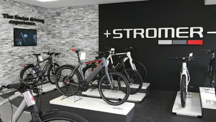 Stromer e-Bikes und Pedelecs in der e-motion e-Bike Welt in Dietikon