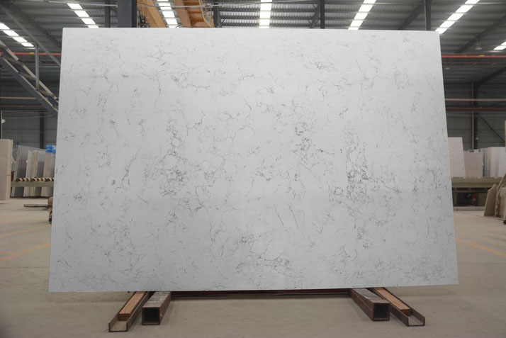 slabs artificial marble grey color